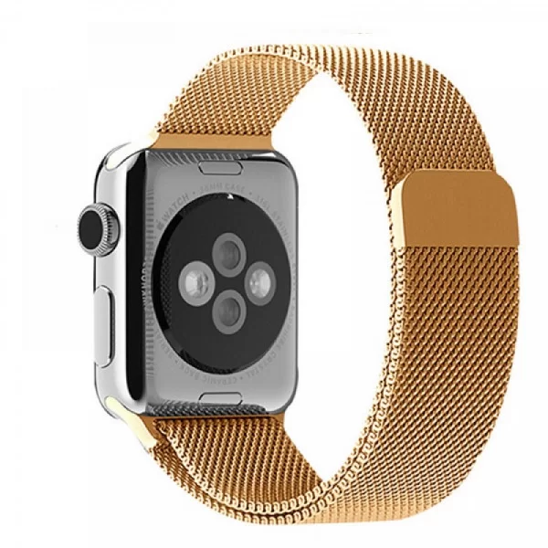 Curea Goospery Mesh Band Apple Watch (44 mm) [Gold]